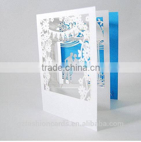 Bride and Groom Customized Greeting Cards Pop Up Card 3d Card