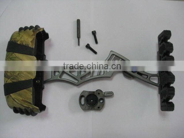 linkboy hunting camo 5 arrow quiver compound bow