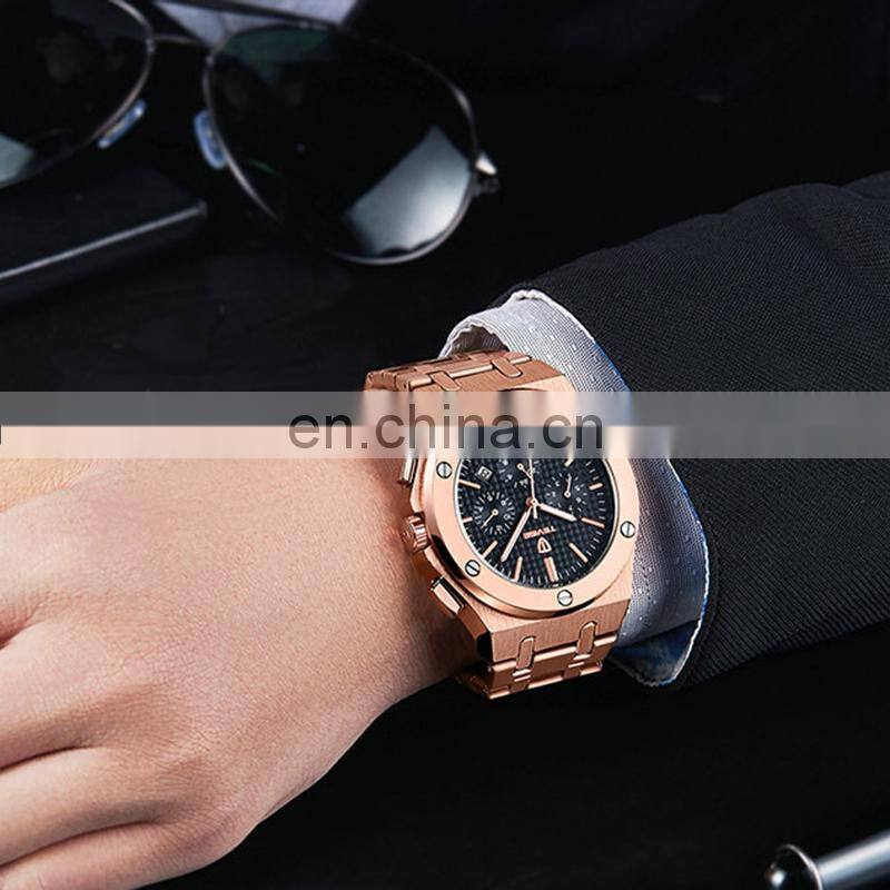 TEVISE T830A Trend OEM Alloy Skeleton Custom Automatic Mechanical Men Luxury Watches