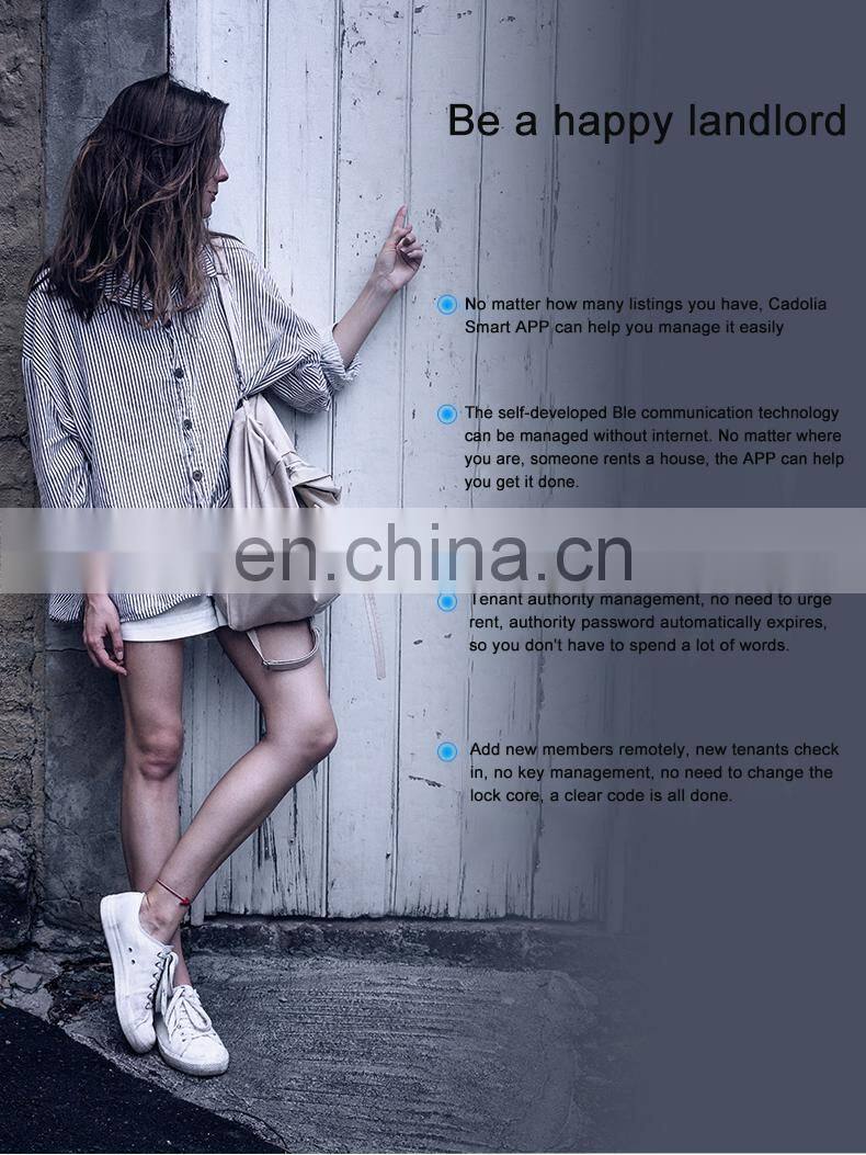 Ttlock App BLE Hotel apartment password lock smart card lock hotel rental room electronic lock