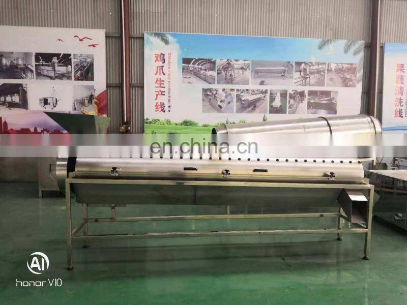 Poultry slaughter equipment chicken feet Paw skin peeling Cleaning Machine