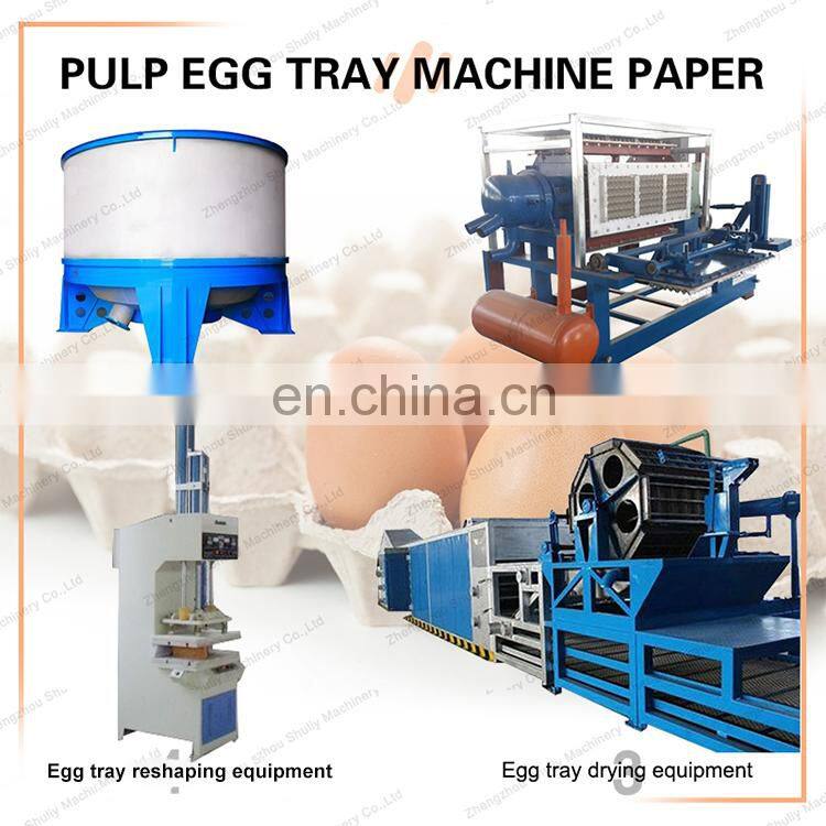 customized egg tray fruit tray pressing machine pulp mold machine making egg trays