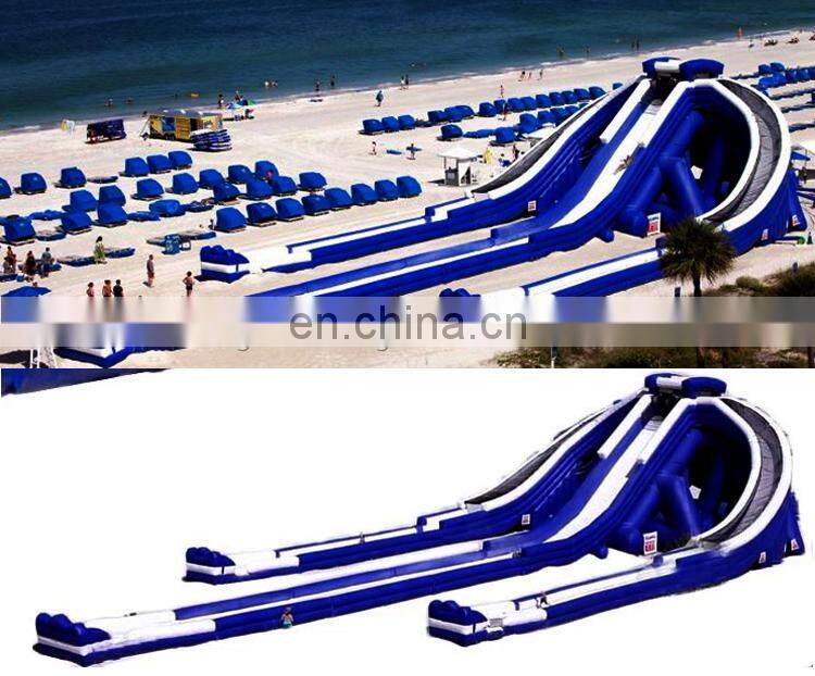 Custom Waterslide Heavy Duty 15ft 20ft 30ft 1000 Ft Toboganes Inflables Slip Inflatable Water Slide Slides The City For Sale