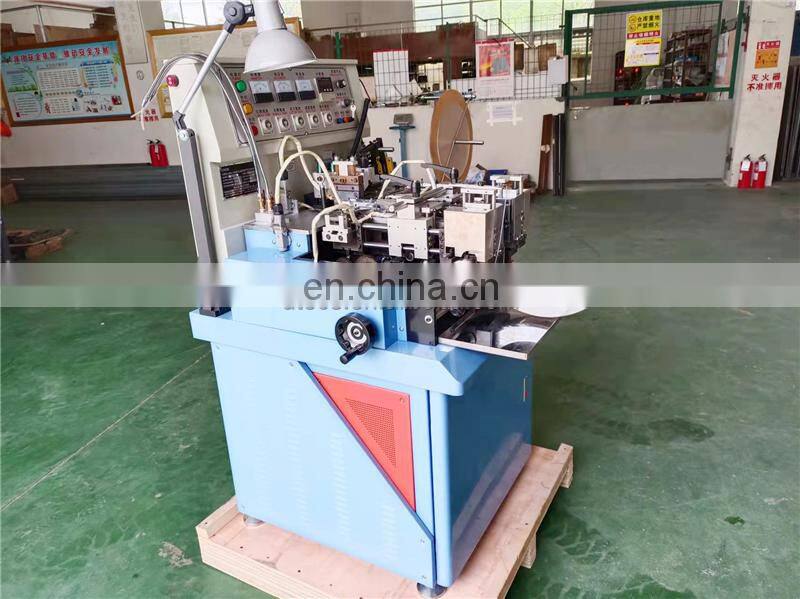 US3000 multifunction Automatic hot cold knife textile grosgrain ribbon garment apparel label cut and fold machine equipment
