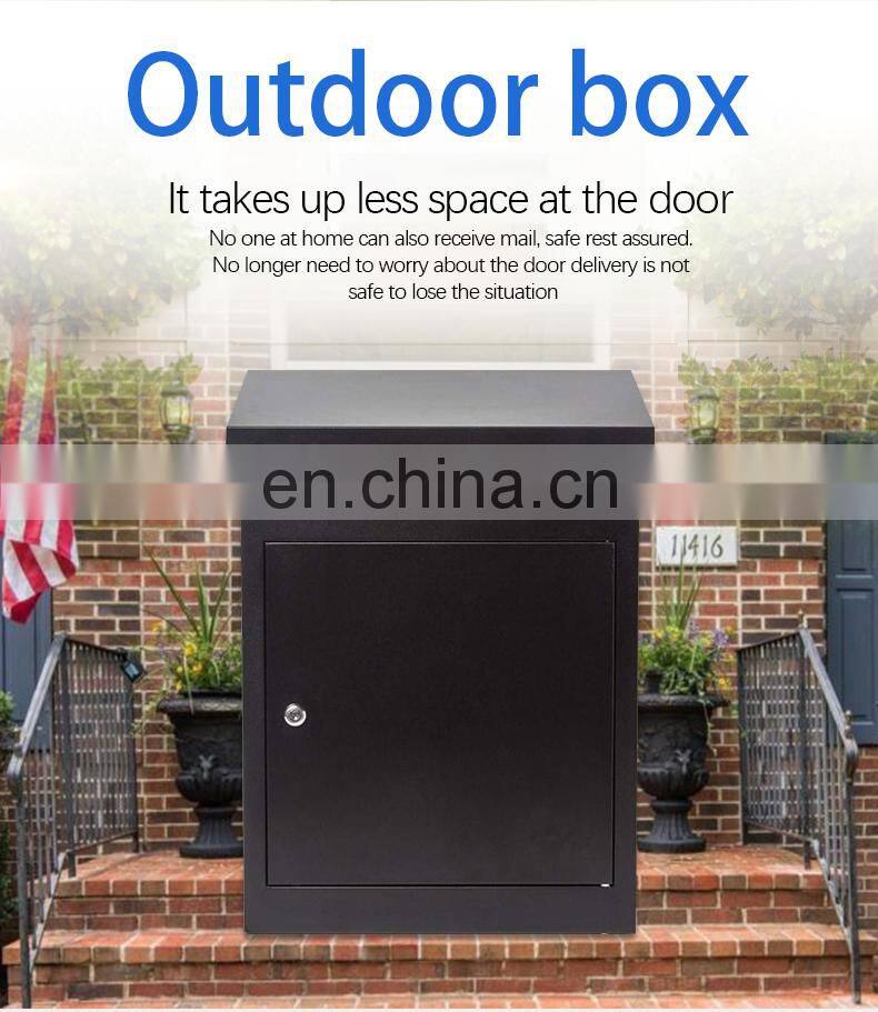 Home & Garden Delivery Box Postbox Parcel Mailbox with Master Key