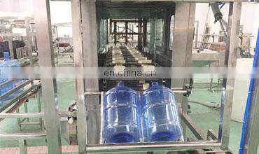 Complete automatic 20L 5 gallon mineral water bottle washing filling capping machine and line