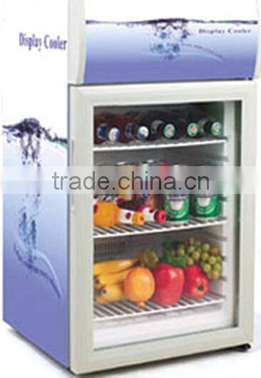 Single Door Beer Bottle Vertical Bar Fridge