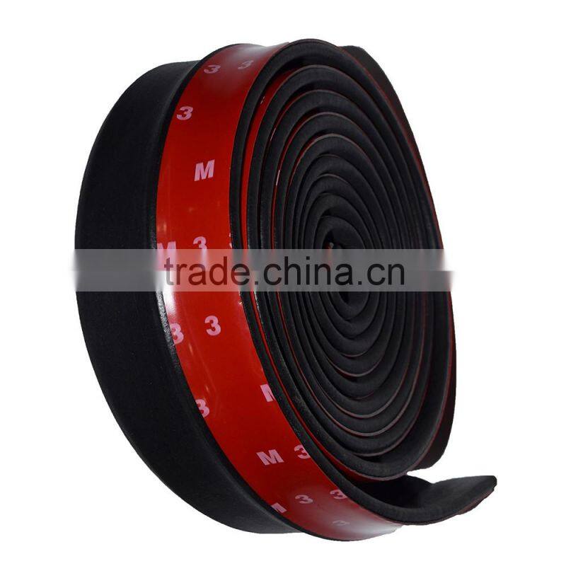 High Quality TPVC Car Front Lip Bumpers Rubbers Lip Skirt Protector