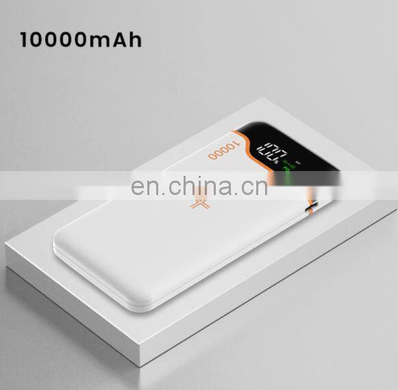 Digital Display PD22.5W Type c High Capacity Quick travel charger 20000mAh PowerBank for mobile phone
