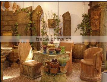 artificial flower/plant /middle tree pot modelled after an antique