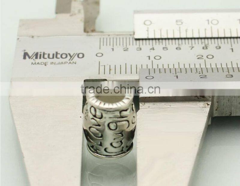 Mother's Day 925 sterling silver live love laugh star bead charms for European bracelet