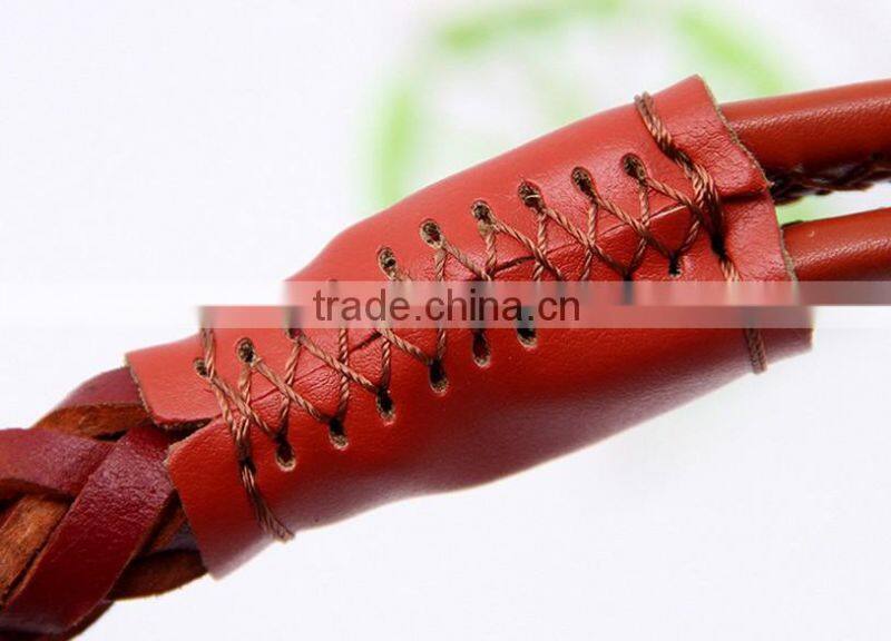 manufacturer supply high quality leather pet leash lead big dog