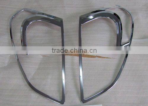 Chrome head lamp cover for Nissan Qashqai 2008