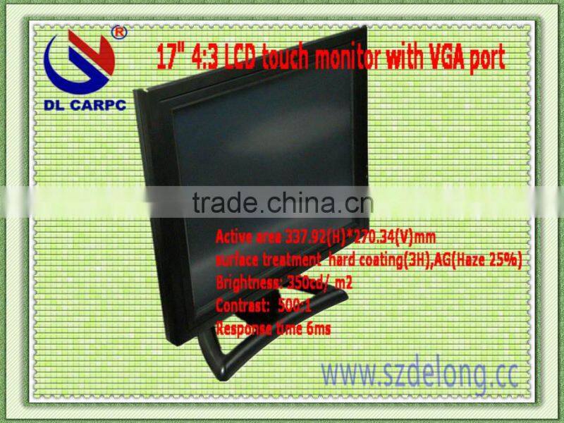 2013 Low Price Desktop 17 Inch Touch Screen Monitor
