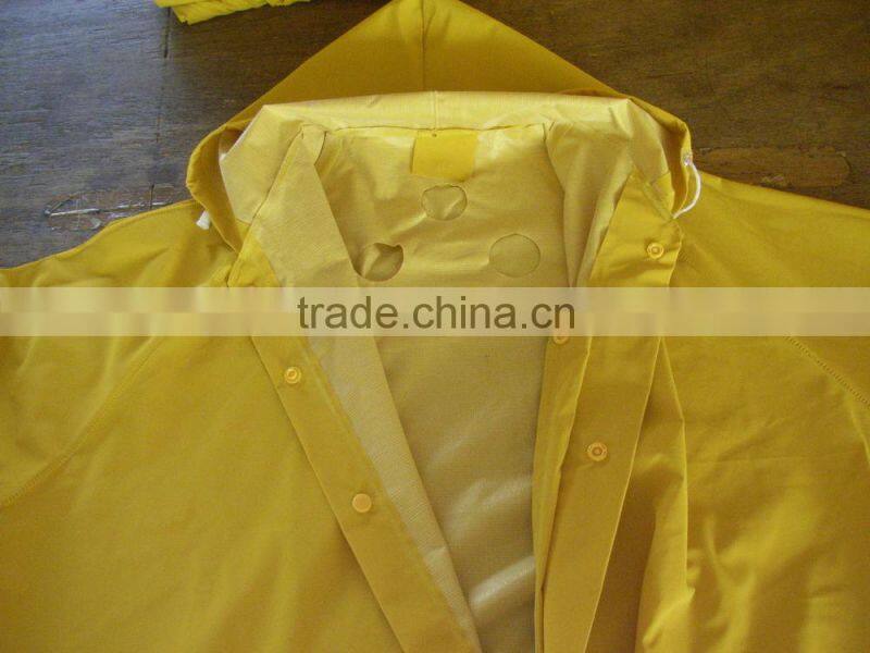 Long Hooded Waterproof Raincoat For Men