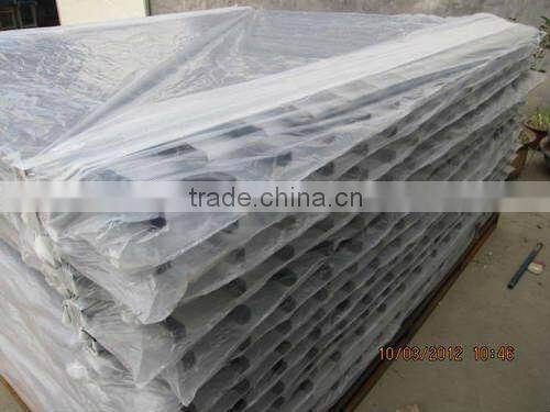 Commercial properties pressed spear top tubular fence for Australia market