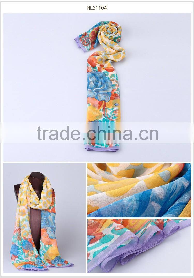 100% silk headscarf, graduation stoles scarves