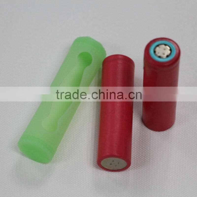 Electronic cigarette box mods 18650 power bank case shockproof 18650 lithium battery rubber bag silicone rubber 18650 case cover