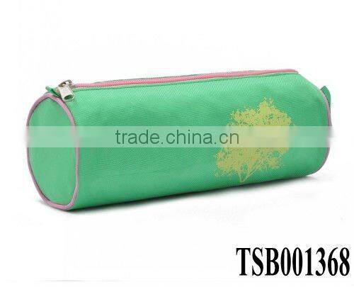 hot sale promotional school round pencil bag canvas pencil bag