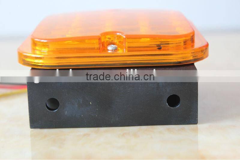 12/24 volt LED fog lamp/signal lamp with PP plate