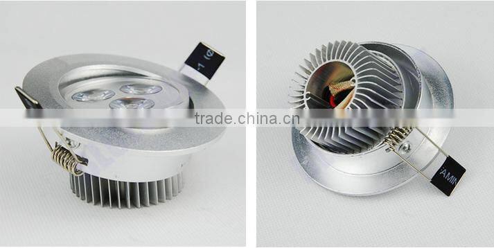 Energy Saving 13*1W Aluminium Alloy Recessed LED Downlight / Ceiling Light