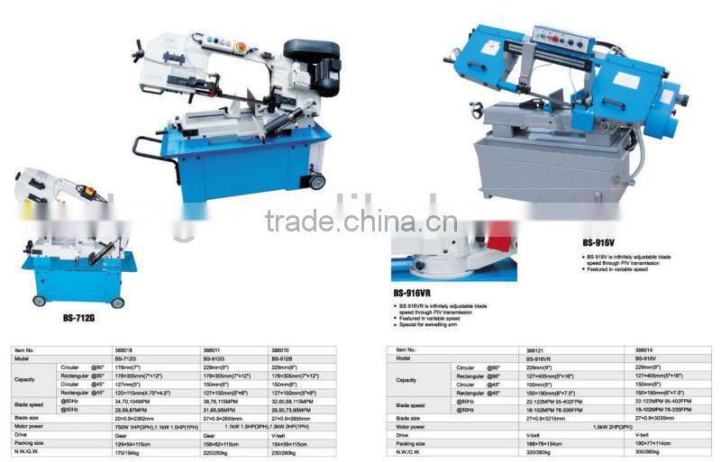 High quality, low price of the metal band sawing machine