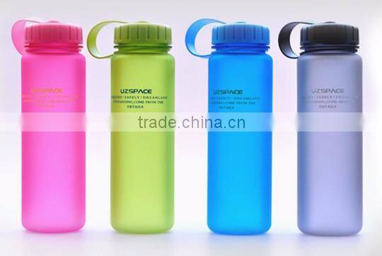 New products BPA free FDA clear tritan plastic fruit infuser water bottles