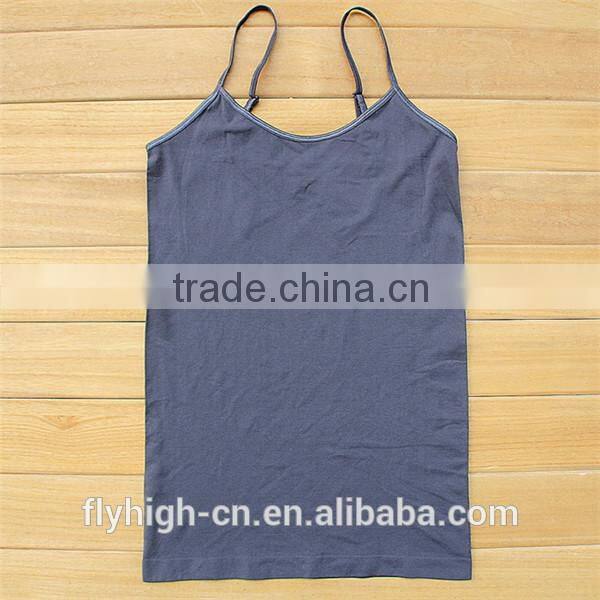 womens singlet,ribbed racer back tank top