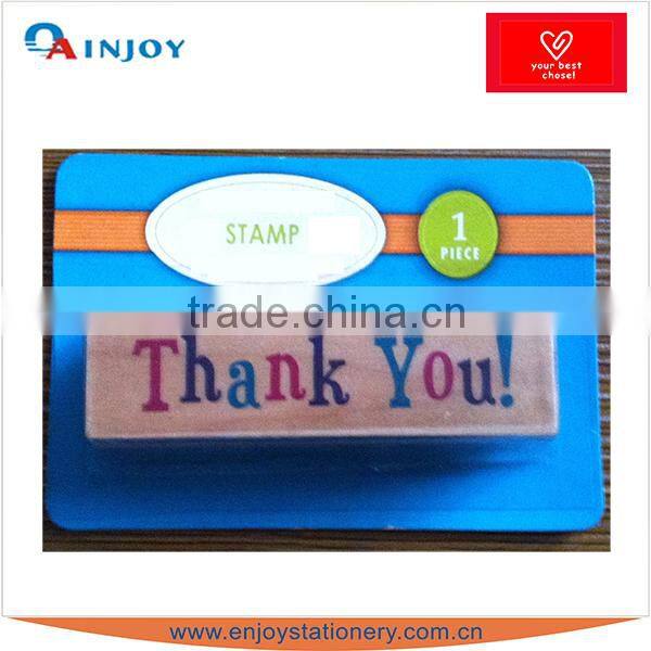 Kids Education Wood Stamp