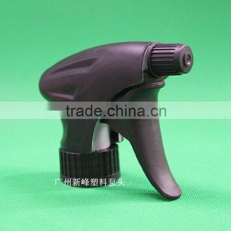 24mm 28mm plastic hand trigger sprayer, plastic 28mm trigger sprayer for cleaning, trigger spray gun