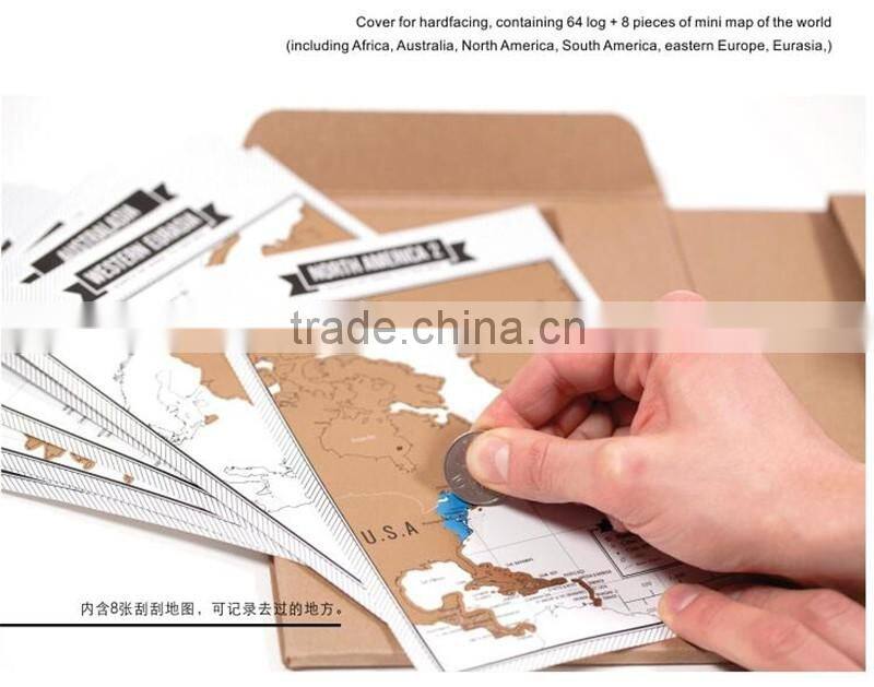 CT-595 the new travel journal including eight tourism map TRAVELOGUE Tour player map