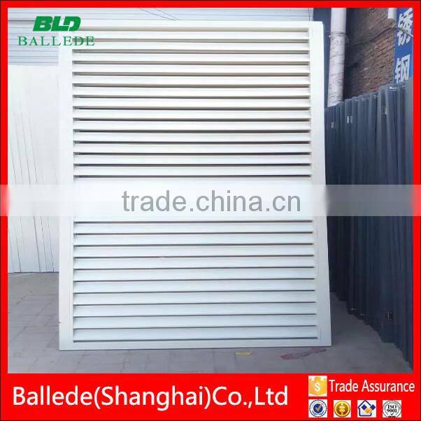 custom shape wall aluminum cast fence