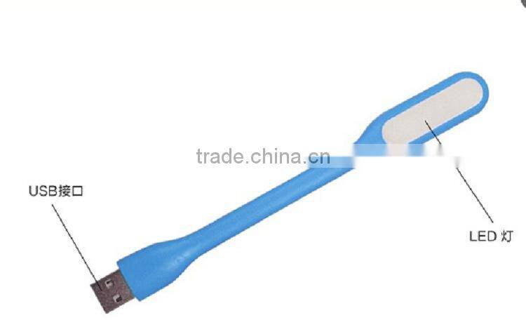 Portable USB LED Light Bendable Mini Lamp USB Port PC Power Bank Partner Computer Tablet PC