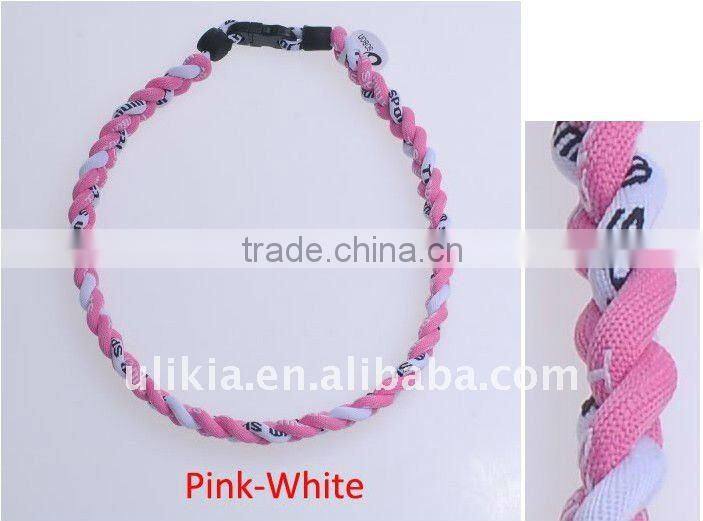 Germanium Titanium Baseball Sport Necklaces in Tornado style