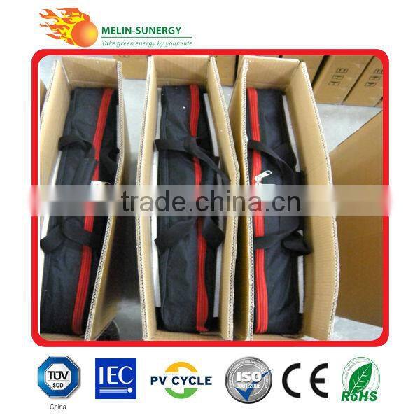 160W folding solar panel kit