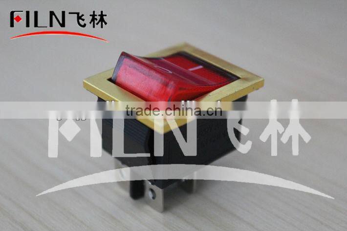 New Style Button Red 48V On OFF rocker switch circuit breaker