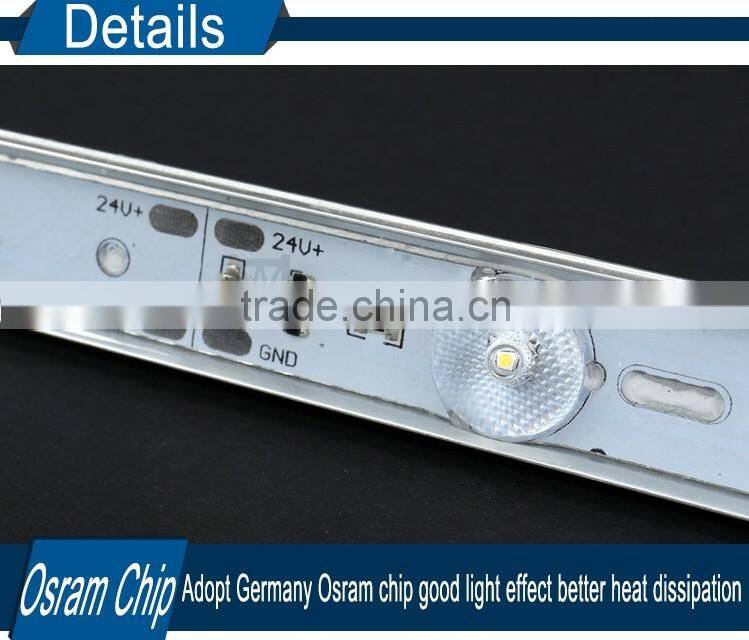 AC220V 13w 100lm/led smd 5730 aluminum PCB rigid strips with led backlight for large light box