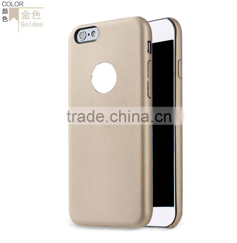 Wholesale leather design tpu cell phone case for samsung S6 Edge