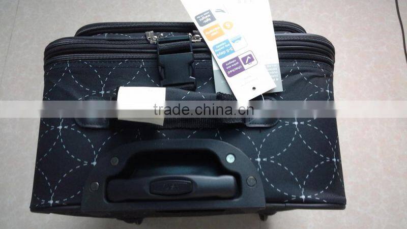 cheap closeout 4pcs trolley luggage set factory overrun