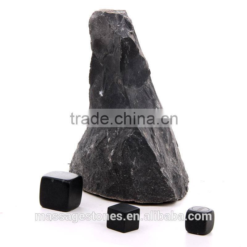 black whiskey stones factory supply ice cube stone whiskey stone for sale