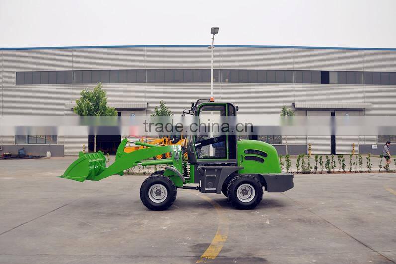 1.0t mini front loading machine