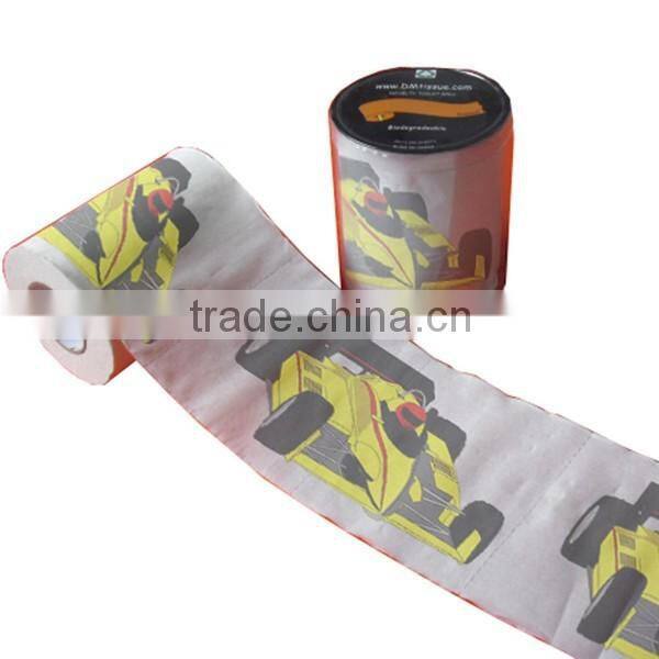 Standard Jumbo Roll Size Toilet Tissue Type Custom Printed Toilet Pape