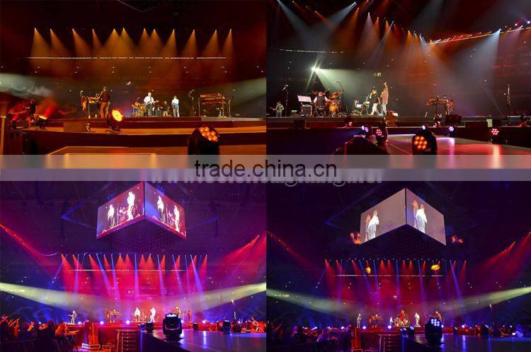 7pcsx12.8W RGBW 4in1 DJ LED Moving Head Light