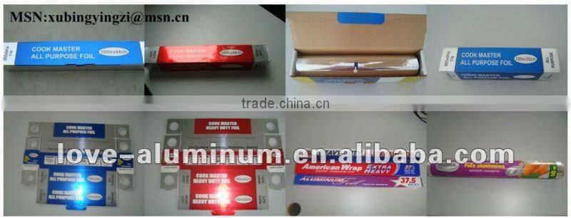 high-quality small aluminum foil rolls(9-20mic)