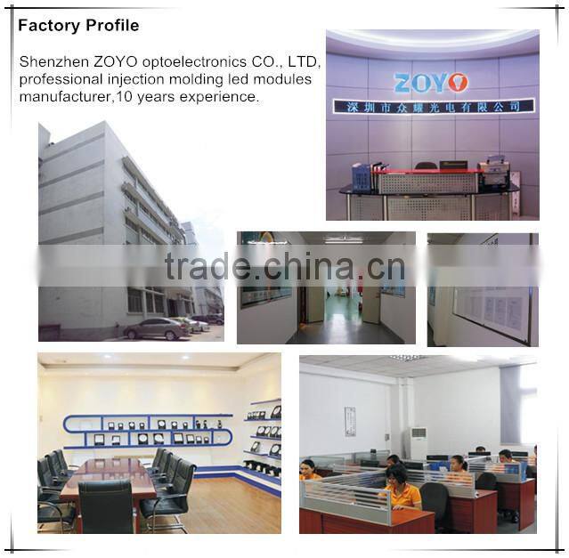 Side-lit module for slim light box 45*15 degree Side light led sign module led module 1.5w for light box advertising light