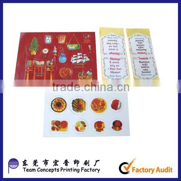 cheap removable sticker label wholesale