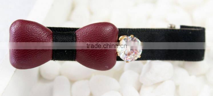 women hair bow metal hair clip hair accessory