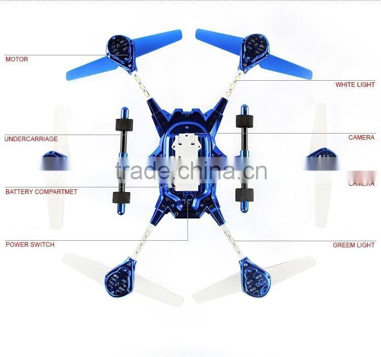 2016 New Product 2.4G 4.5CH 6-axis Gyro Drone Quadcopter With Fantastic Light GW-W609-10