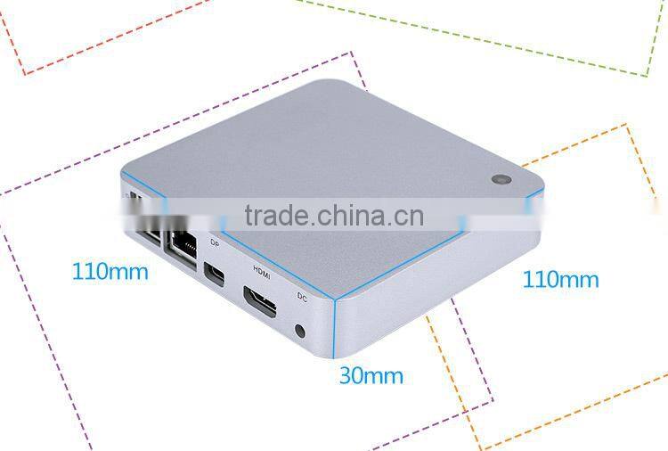 New arrival mini computer Z3735f TV BOX 2G RAM 32G SSD Quad Core Intel Atom htpc desktop small desktop