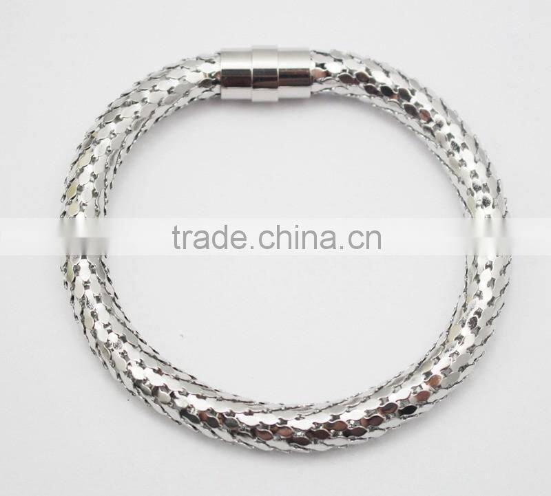 2016 New Fashion Stainless Steel Magnet Bracelet